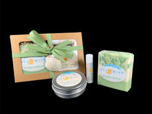 Load image into Gallery viewer, Gift Box Set (1 Soap, Lotion Bar, Lip Balm)
