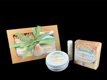 Load image into Gallery viewer, Gift Box Set (1 Soap, Lotion Bar, Lip Balm)
