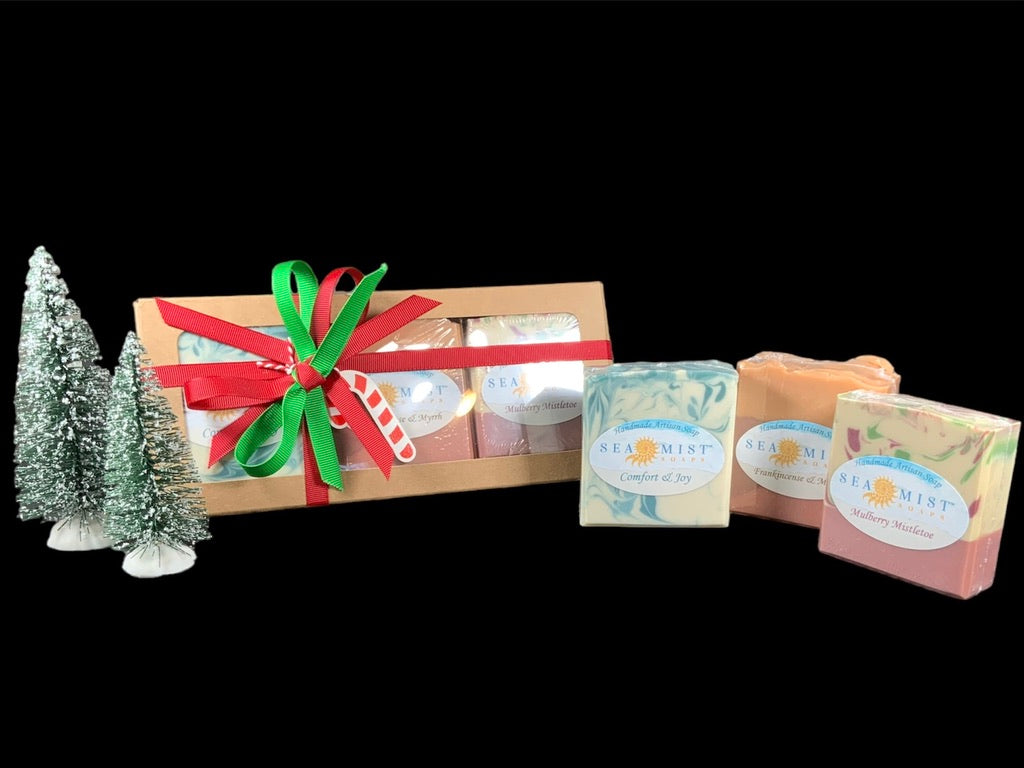 Christmas Splendor Gift Box Set (3 Soaps)