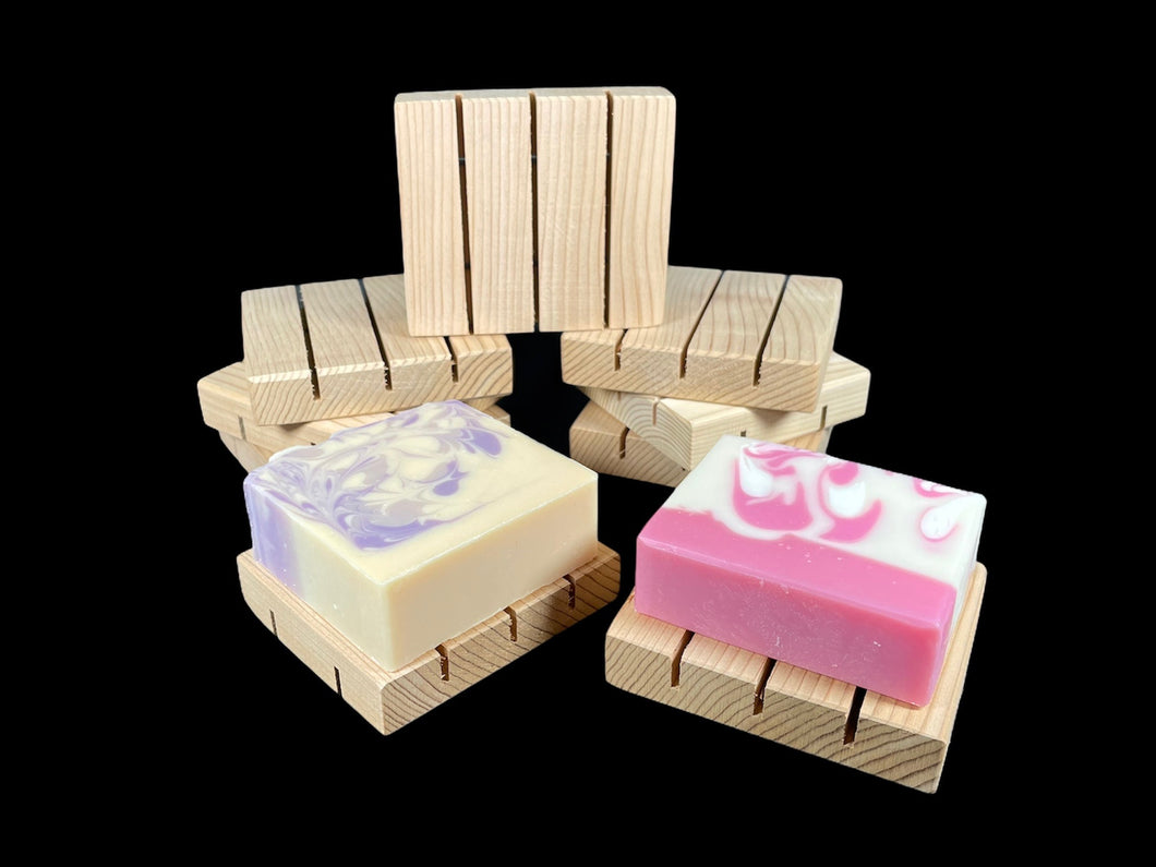 Handcrafted Wooden Soap Saver Deck